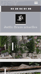 Mobile Screenshot of joelle-fleurs-actuelles.fr